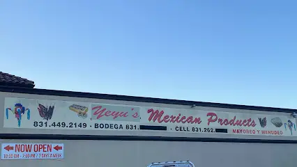Yeyus Mexican Products en Salinas
