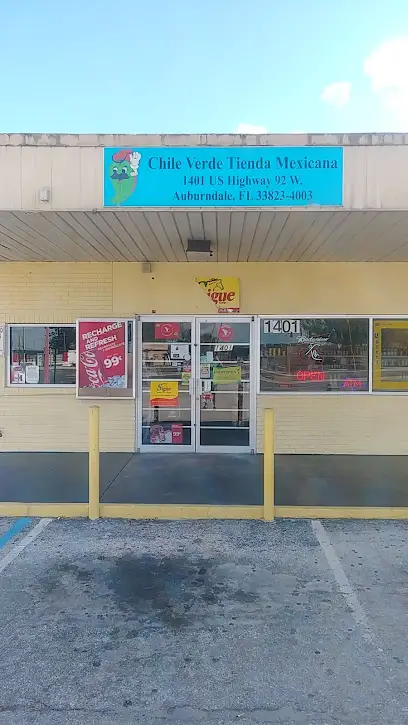 Chile Verde Tienda Mexicana en Auburndale